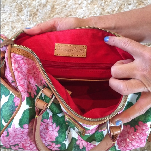 Dooney and Bourke satchel floral - Picture 4 of 5